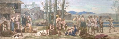 Ludus Pro Patria, oder Spielen für das Vaterland von Pierre Puvis de Chavannes